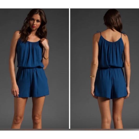 Theory Intellect Larianna‎ Romper in Midnight Black Size Medium - Picture 1 of 10